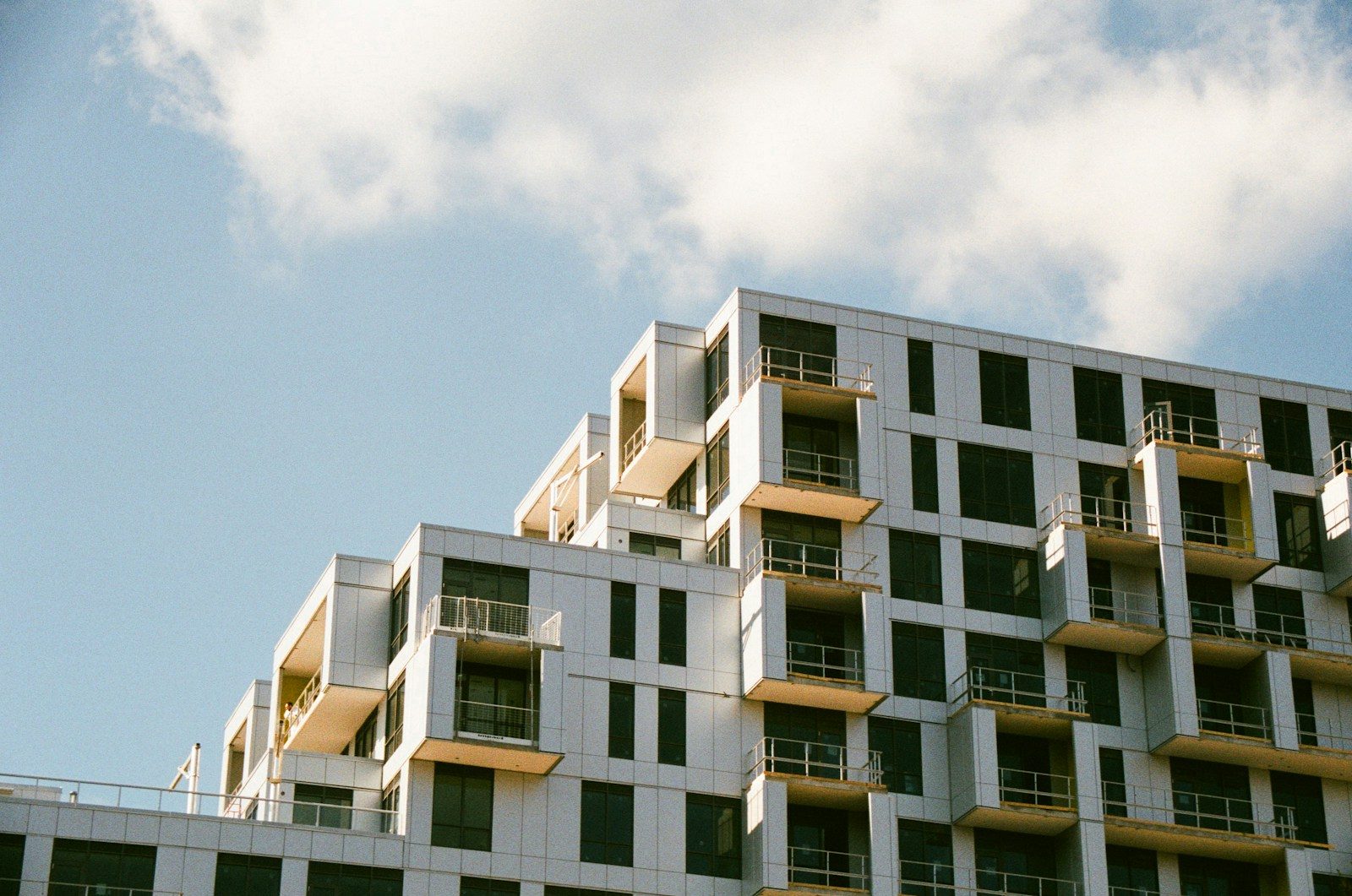 white concrete building